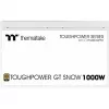 Fonte de alimentação PSU THERMALTAKE Toughpower GT Snow 1000W ATX 24-pin, 80 PLUS Gold, branco, ventoinha 120mm