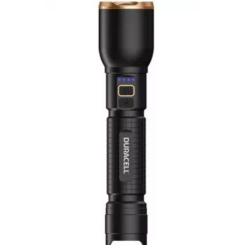 Lanterna Duracell DF3000R, preta