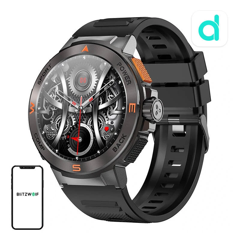 Smartwatch BlitzWolf BW-AT5 preto