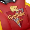 Cadeira gaming para PC Subsonic Junior Griffindor assento acolchoado laranja vermelho