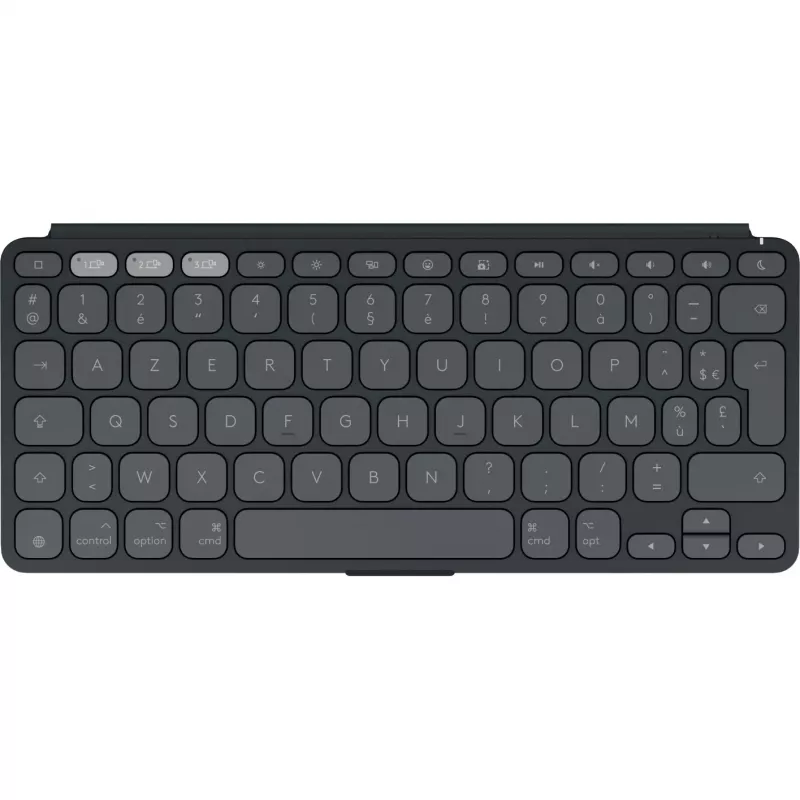 Teclado Logitech Keys-To-Go 2 universal Bluetooth AZERTY francês grafite