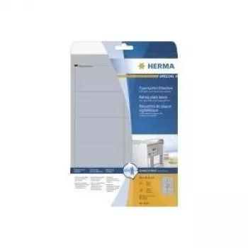 HERMA SuperPrint LaserCopy - Etiquetas de película - prateado - 96 x 50,8 mm - 250 unid. (25 folhas x 10) (4223)