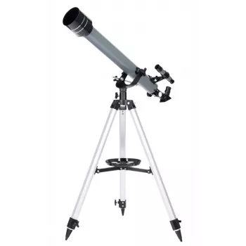 Telescópio refrator Levenhuk Blitz 60 Base 120x cinzento