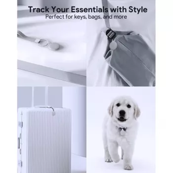 AUKEY Smart Mini Air Tag Rastreador Bluetooth para Apple Track Mate 1 Série TM-10