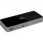 Thunderbolt 5 Hub, docking station cinzento/preto, Thunderbolt 5, USB-A
