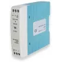Fonte de Alimentação TELTONIKA PR3PDNP0, Interior 20 W, Entrada 100–240 V, 50–60 Hz, Compacta 22,5×90×100 mm, azul/branco