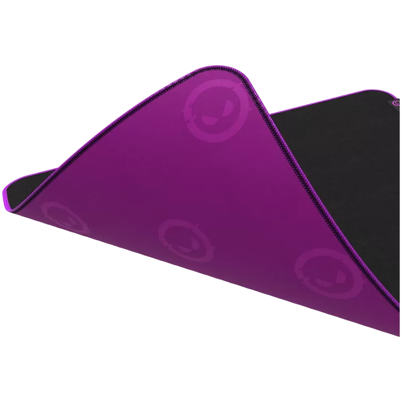Lorgar Main 315, tapete de rato gaming, superfície de alta velocidade, base de borracha antiderrapante violeta, tamanho: 500 mm x 420 mm x 3 mm, peso 0,39 kg