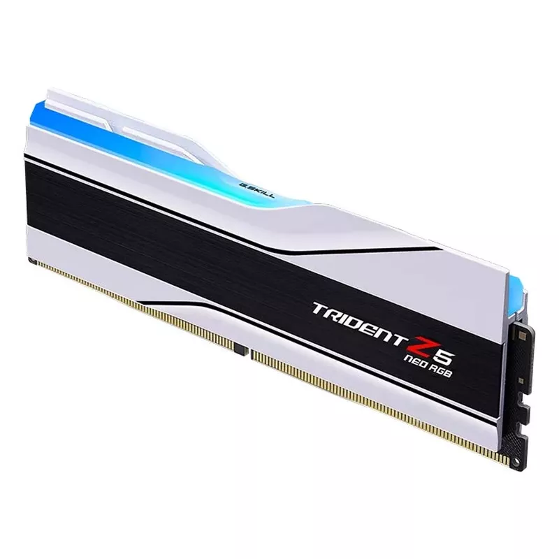 Módulo de memória G.SKILL DDR5 64 GB (2x32 GB) 6000 MT/s CL28 DIMM de 288 pinos EXPO RGB com dissipador