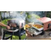 Ninja Woodfire OO101EU forno elétrico de exterior, forno de pizza e fumeiro, 2400 W