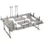 Caixa benchtable Streacom BC1 V2 – chassis de teste/bancada aberto, titânio