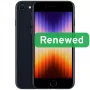 Grade C | Apple iPhone SE (2022) | 4,7 polegadas Retina IPS | 5G | 64 GB | Mitternacht | iOS | Apple Renew