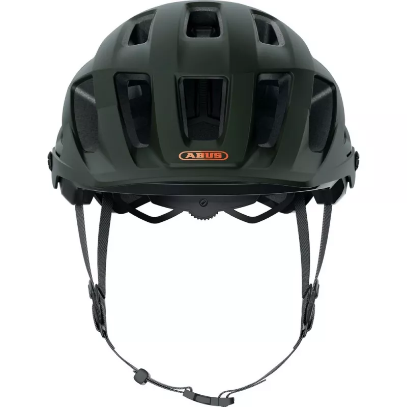 Capacete aberto ABUS Moventor 2.0 verde construção In-Mold acabamento mate