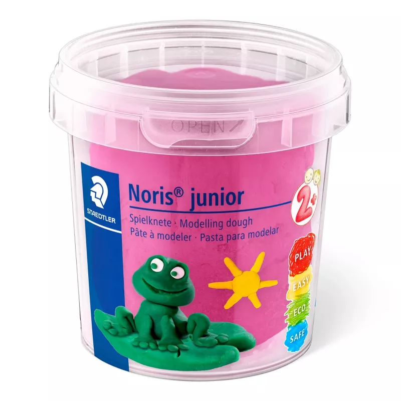 Massa de modelar Staedtler 813F SLE — cores néon verde, laranja, rosa, amarelo, 1 unid.
