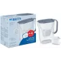 Jarra com filtro de água BRITA Style Essential grafite com 4 filtros MAXTRA Pro, depósito de 2,4 l, 1,4 l filtrados
