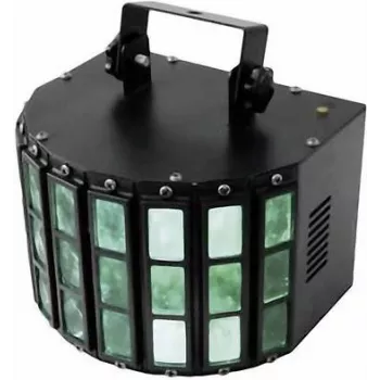 Luz de efeito LED EUROLITE Mini D-5 com 6 LEDs de 3 W