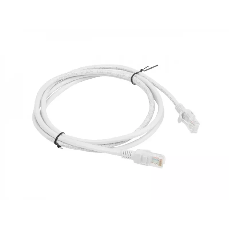 Cabo de rede LANBERG PCU6-10CC-0150-S Cat6 U/UTP RJ-45 para RJ-45 1,5 m cinzento