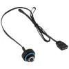 Tampão de fecho XSPC ARGB LED, G1/4, 5V 3Pin - preto