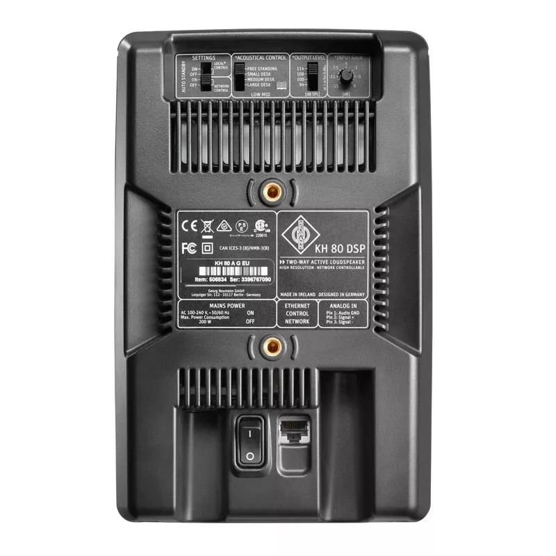 Neumann KH 80 DSP A G - monitor de estúdio ativo de 2 vias (4‘+1’)