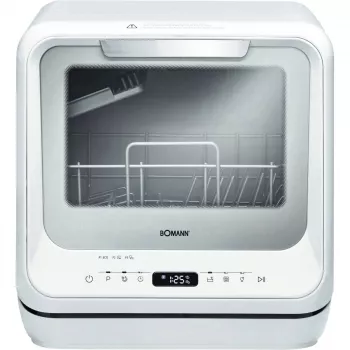 Bomann TSG 5704 máquina de lavar louça de bancada 2 serviços D branco