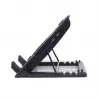Base de refrigeração para portátil Gembird NBS-1F17T-01, para ecrãs até 17 polegadas, 1 ventoinha de 15 cm, USB 2.0, 370×265×33 mm, 350 mA, preto