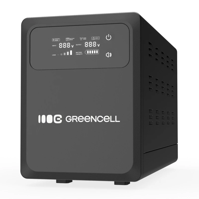 Unidade de alimentação ininterrupta (UPS) Green Cell UPSLPPC1200 2 kVA 1200 W