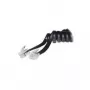 S/CONN 4m RJ10 preto transparente TC 70135 68002 ShiverPeaks