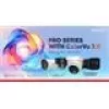 Câmara de vigilância IP bullet Hikvision Pro Series DS-2CD2087G3-LI2UY/SL (ColorVu, 2,8 mm, 3840×2160) interior e exterior, montagem na parede