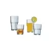 Copos de sumo Esmeyer Norvege transparente 0,32 L conjunto de 6 peças