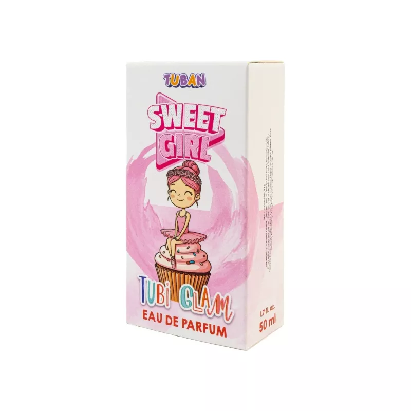 Perfume TUBAN Tubi Glam Sweet Girl 50 ml – fragrância floral-frutada