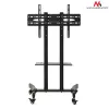 Maclean MC-739 carrinho profissional para TV com rodas, 32-65 polegadas (165,1 cm), máx. 40 kg, VESA até 400x600, preto