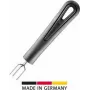 Garfo descascador de batatas Westmark Gentle preto modelo 28142270, dentes de aço inoxidável, cabo de plástico