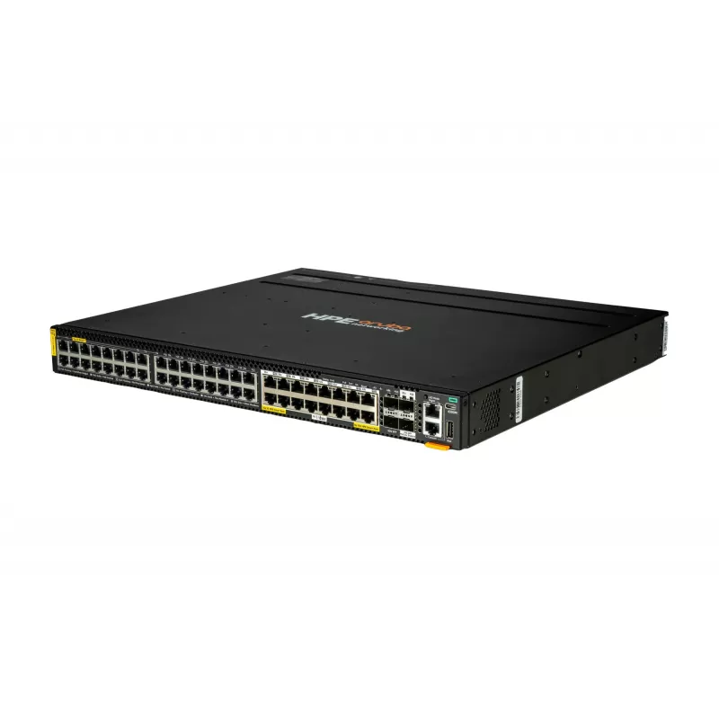 Switch HPE Aruba Networking CX 6300M 32p 1G 16p Smart Rate 5G Class8 PoE 2p SFP56 50G 2p SFP28 25G MACsec - Switch - L3 - gerido - 32 x 10/100/1000 (PoE++)