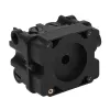 Reservatório Alphacool 15376 preto polioxometileno 62x80x60mm