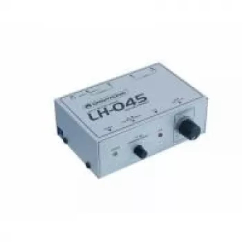 Pré-amplificador de microfone Omnitronic LH-045 com alimentação fantasma de 48V