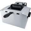 Fritadeira Steba DF 300 Double 5 L 3000 W preto aço inoxidável