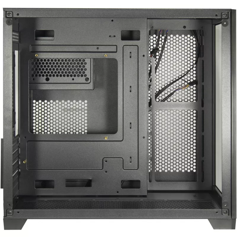 Caixa de PC Inter-Tech C-501 Aspect Midi Torre preta