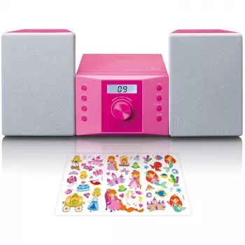 Sistema de áudio estéreo portátil Lenco MC-013PK