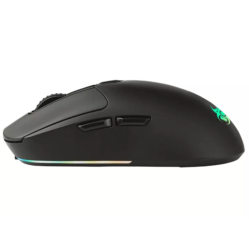 Tracer GameZone Thor RGB rato gaming sem fios, 2,4 GHz + Bluetooth, 10000 DPI, preto