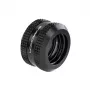 Conector Barrow para tubo rígido 12 mm G1/4 polegadas – conexão de compressão para tubo rígido de 12 mm, preto