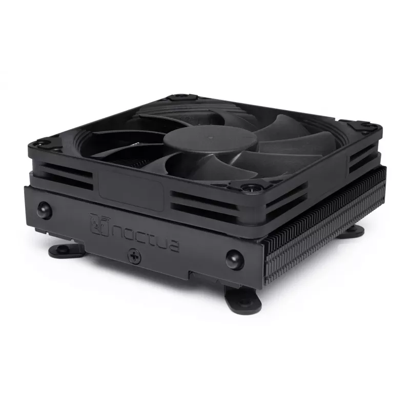 Dissipador de CPU Noctua NH-L9I-17XX chromax.Preto — dissipador low-profile LGA1700, ventoinha de 92 mm, 37 mm de altura