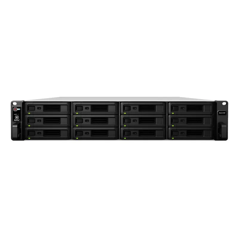 Synology - RX1217 - 12-BAY-ERWEITERUNGSEINHEIT 2U - 12x 3,5/2,5 polegadas HDD/SSD - 88 x 430,5 x 664 mm - 12,7 kg - 500 W