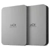 Disco rígido externo LaCie Mobile Drive (2022) 2000 GB prateado (STLP2000400)