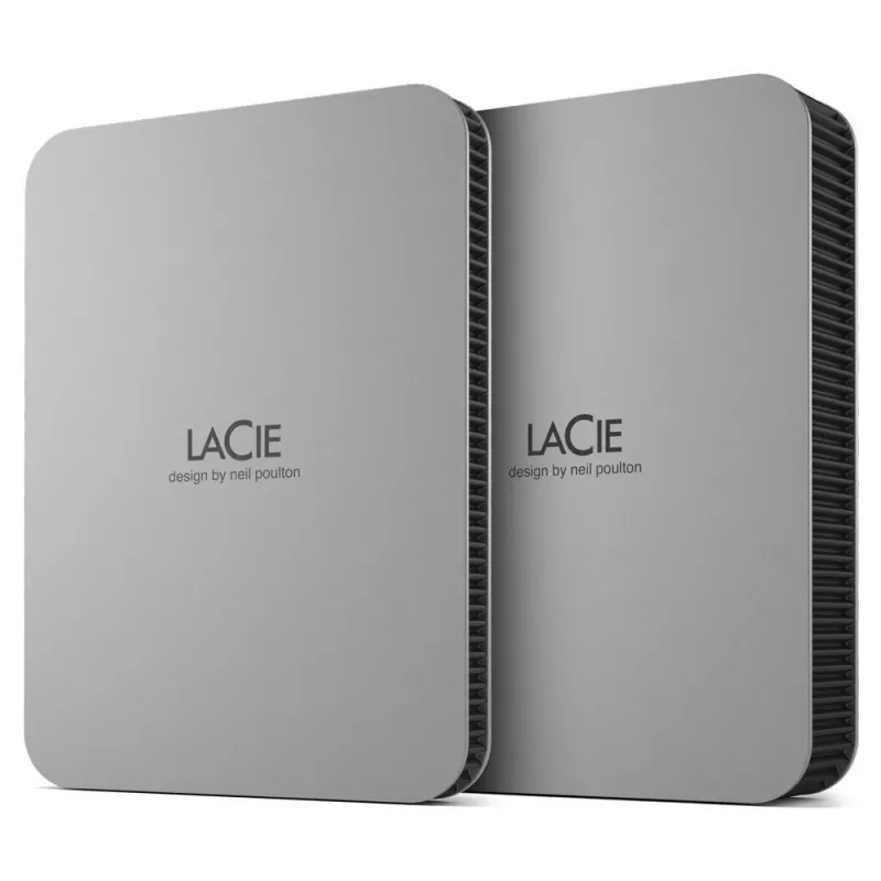 Disco rígido externo LaCie Mobile Drive (2022) 2000 GB prateado (STLP2000400)