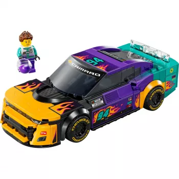Brinquedo de construção LEGO Speed Champions 76935 NASCAR Next Gen Chevrolet Camaro ZL1, 328 peças, 1 minifigura, idade 9+