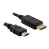 Cabo Delock DisplayPort 1.1 macho > High Speed HDMI-A macho passivo 3 m preto (82435)