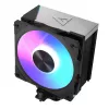 MODECOM Volcano 0C T701 ARGB dissipador de CPU por ar 12 cm preto