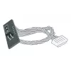 Kit de substituição da cabeça superior para impressoras Zebra P1027135-004 — conjunto superior móvel