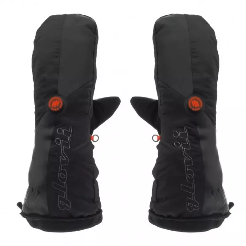 Luvas tipo lobster Glovii GZ1M pele genuína nylon para esqui caminhada