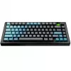 Keycaps GLORIOUS GPBT Gradient Celestial Ice – layout ANSI, conjunto de keycaps PBT com sublimação de cores