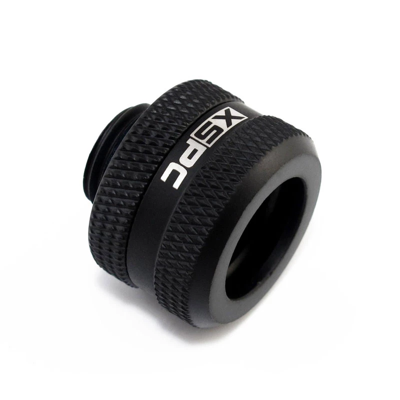 Conector XSPC G1/4 para tubo rígido de 14 mm, preto mate - 8 unid.